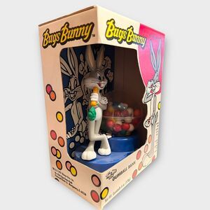 Bugs Bunny Gumball Bank Machine 1991 Tim Mee Vintage MISB NIB 90s Looney Tunes
